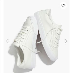 Madewell Sidewalk Low-Top Sneakers in Leather